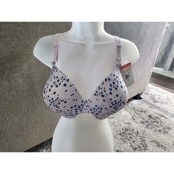 Warner's Other - NEW Warner's 40D 1593 This is Not a Bra Tailored Underwire Contour FLORAL